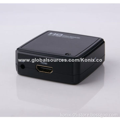 Portable video converter convert HDMI to AV